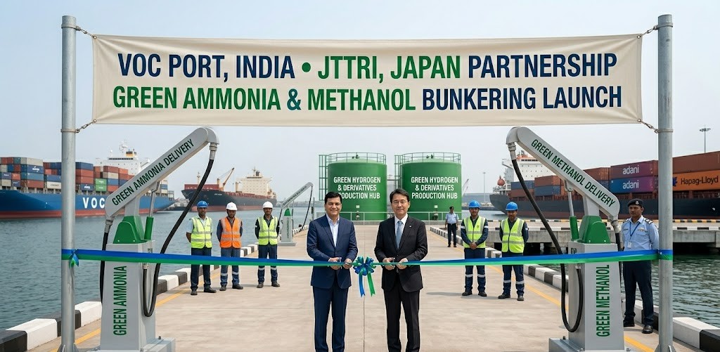 Tuticorin's Maritime Gateway Targets Zero-Emission Future with Multi-Million Ton Green Fuel Infrastructure Hub